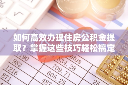 金阳如何高效办理住房公积金提取？掌握这些技巧轻松搞定