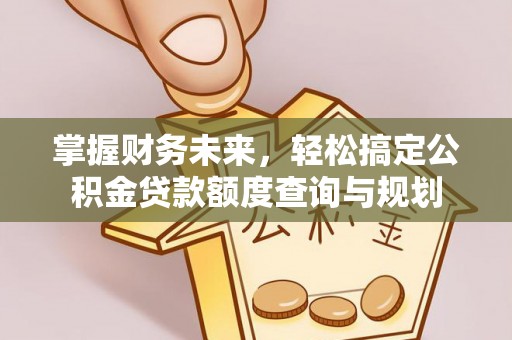 金阳掌握财务未来，轻松搞定公积金贷款额度查询与规划