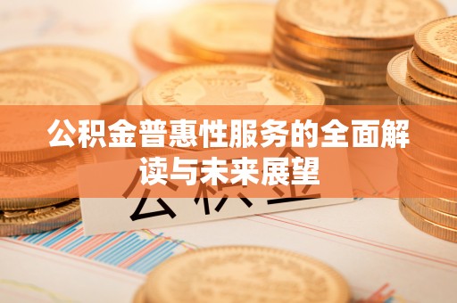 金阳公积金普惠性服务的全面解读与未来展望