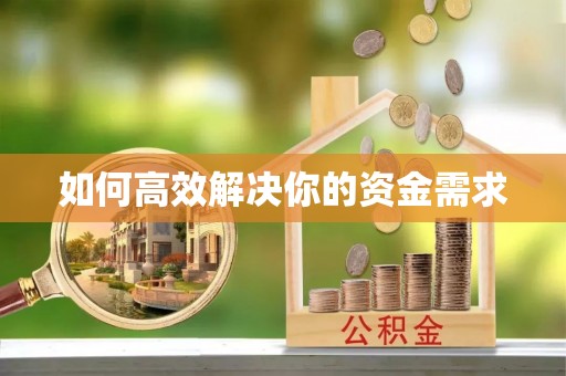 金阳如何高效解决你的资金需求