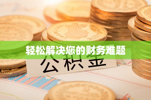 金阳轻松解决您的财务难题