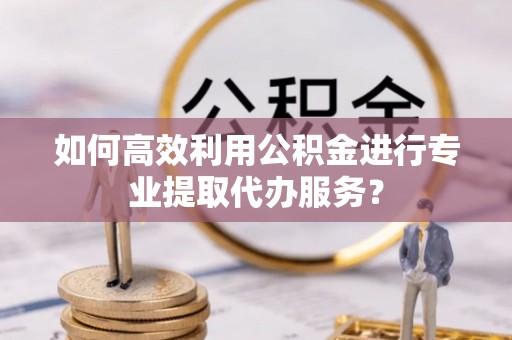 金阳如何高效利用公积金进行专业提取代办服务？