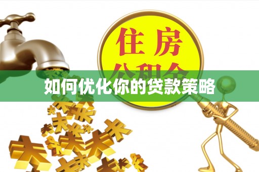 金阳如何优化你的贷款策略